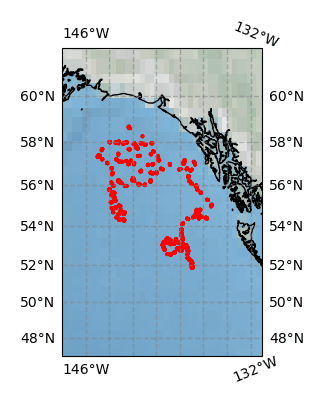 Surface Drift Track