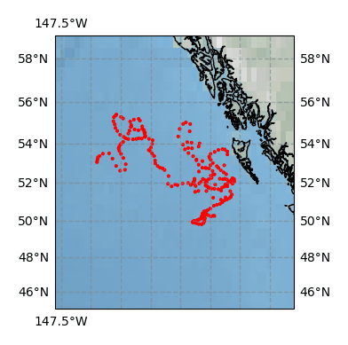 Surface Drift Track