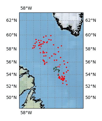 Surface Drift Track