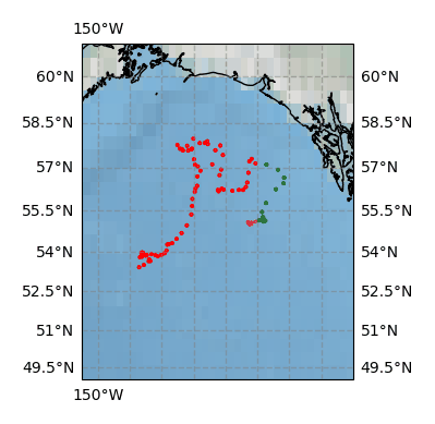 Surface Drift Track